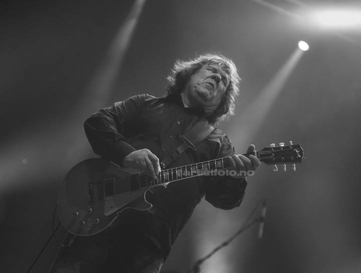 Gary Moore, Norway Rock, Kvinesdal 10.7.2010. Foto: Svein Erik Nomeland