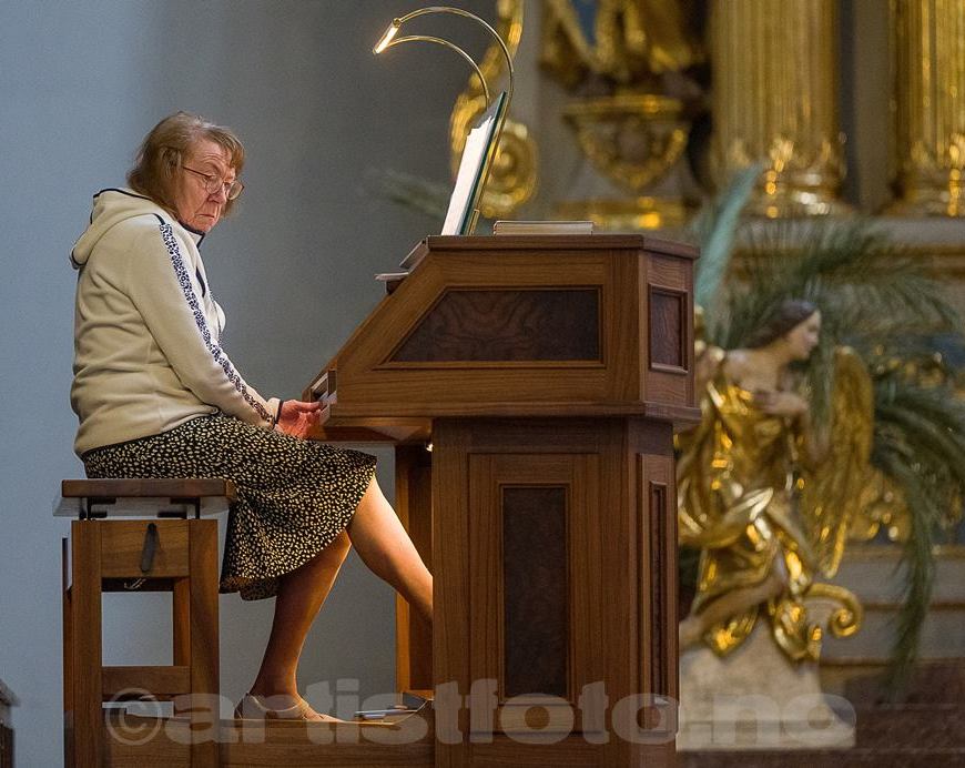Ms Dauscher, Atem Pause i St. Michael kirken, München, Tyskland(header). Foto: Svein Erik Nomeland