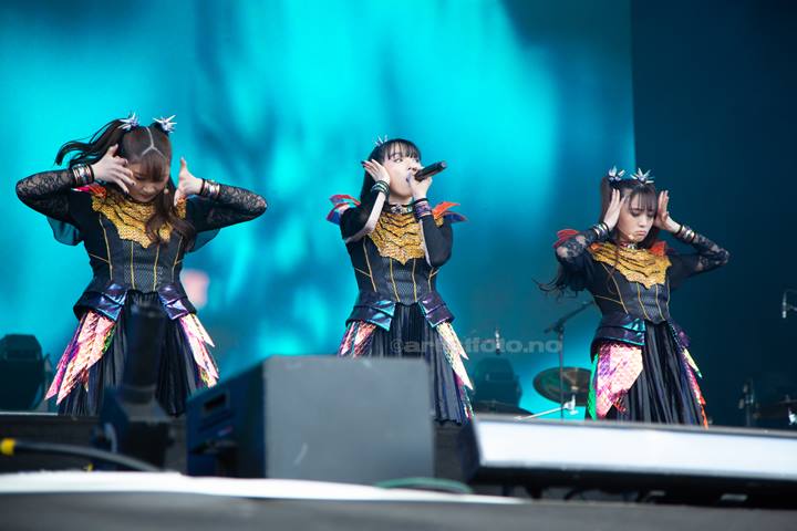 Babymetal, Tons of Rock, Oslo. Foto: Ann Cathrin Valle Bjelkåsen