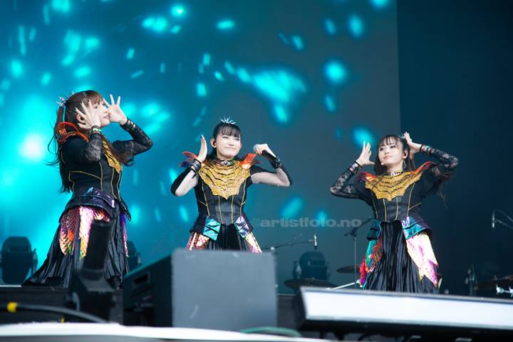 Babymetal, Tons of Rock, Oslo. Foto: Ann Cathrin Valle Bjelkåsen