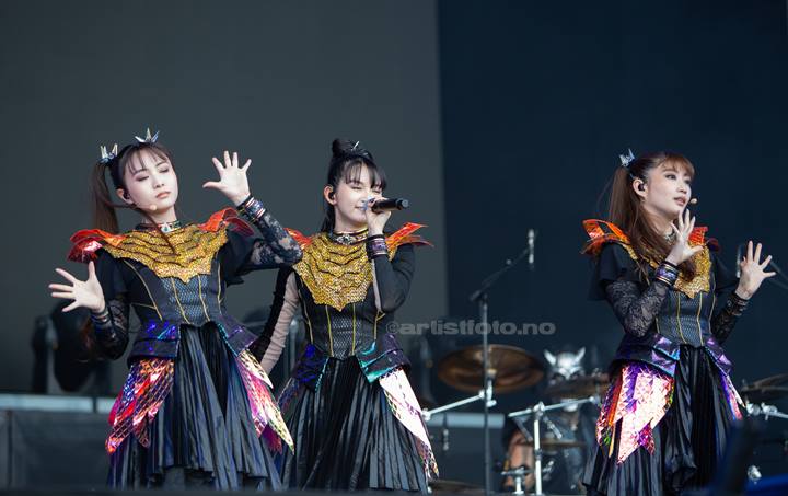 Babymetal, Tons of Rock, Oslo. Foto: Ann Cathrin Valle Bjelkåsen