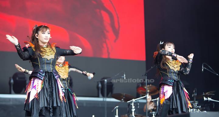 Babymetal, Tons of Rock, Oslo. Foto: Ann Cathrin Valle Bjelkåsen
