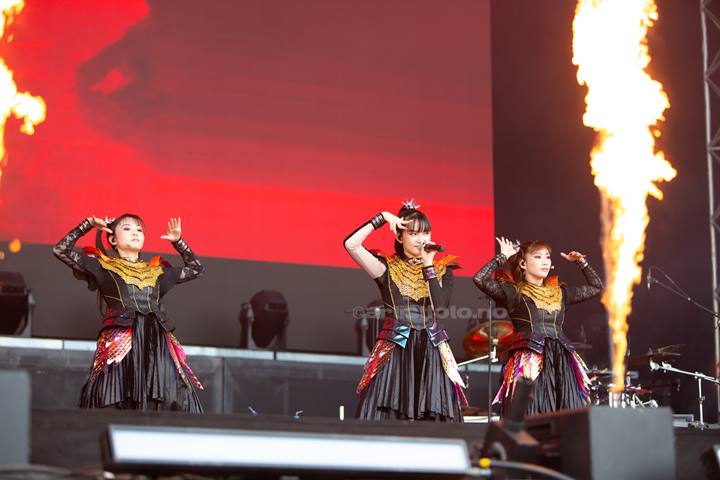 Babymetal, Tons of Rock, Oslo. Foto: Ann Cathrin Valle Bjelkåsen