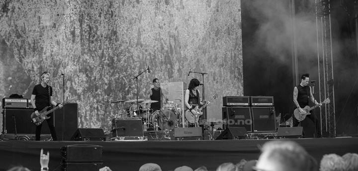 Joan Jett. Tons of Rock, Oslo. Foto: Ann Cathrin Valle Bjelkåsen