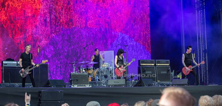Joan Jett. Tons of Rock, Oslo. Foto: Ann Cathrin Valle Bjelkåsen