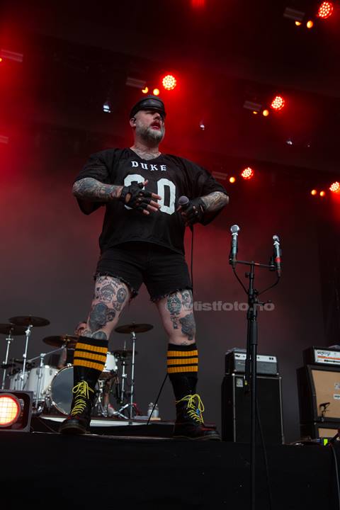 Turbonegro, Odderøya, Kristiansand. Foto: Ann Cathrin Valle Bjelkåsen