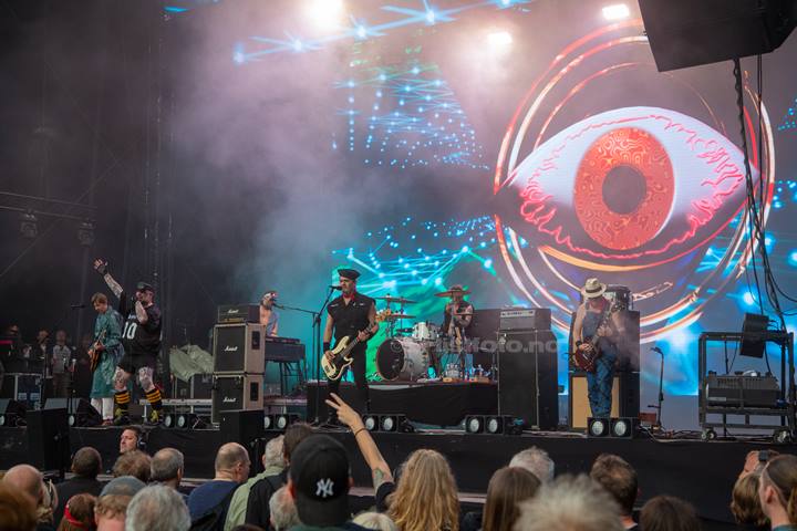 Turbonegro, Odderøya, Kristiansand. Foto: Ann Cathrin Valle Bjelkåsen