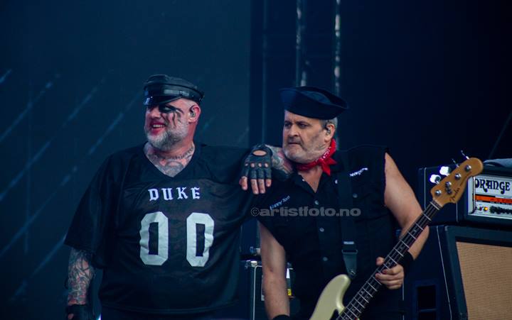 Turbonegro, Odderøya, Kristiansand. Foto: Ann Cathrin Valle Bjelkåsen