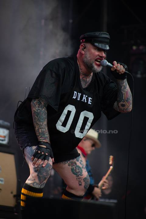 Turbonegro, Odderøya, Kristiansand. Foto: Ann Cathrin Valle Bjelkåsen