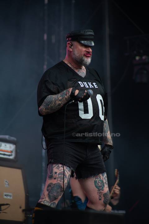 Turbonegro, Odderøya, Kristiansand. Foto: Ann Cathrin Valle Bjelkåsen