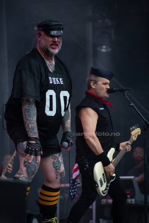 Turbonegro, Odderøya, Kristiansand. Foto: Ann Cathrin Valle Bjelkåsen