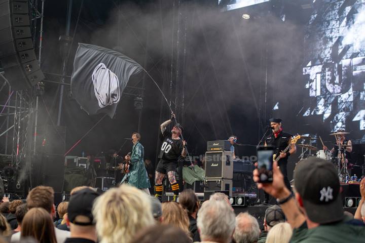 Turbonegro, Odderøya, Kristiansand. Foto: Ann Cathrin Valle Bjelkåsen