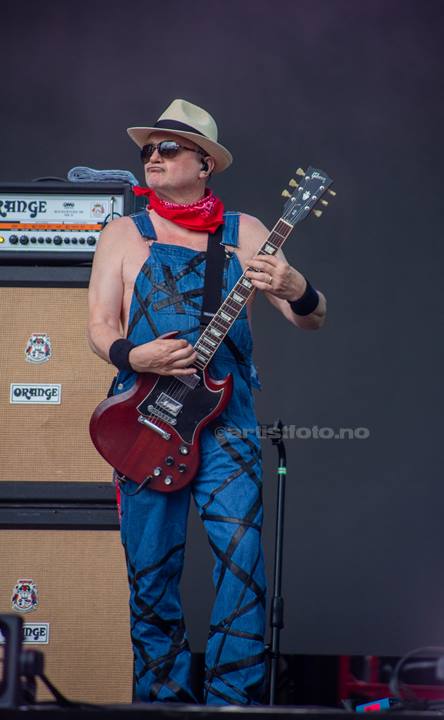 Turbonegro, Odderøya, Kristiansand. Foto: Ann Cathrin Valle Bjelkåsen