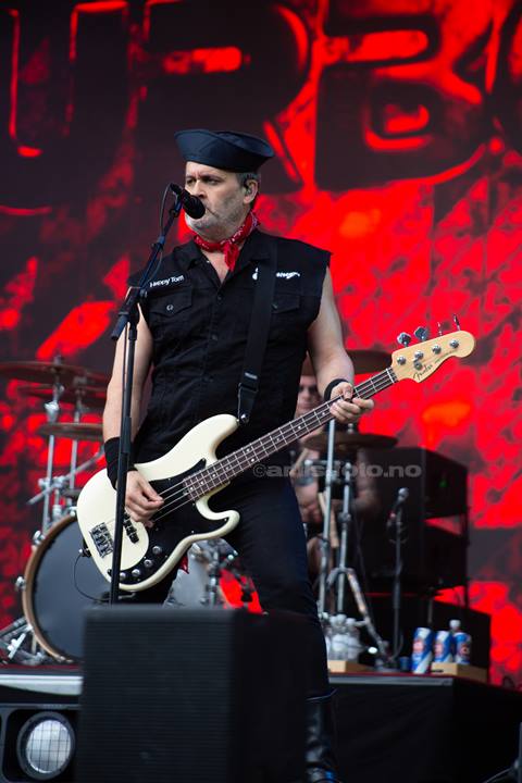 Turbonegro, Odderøya, Kristiansand. Foto: Ann Cathrin Valle Bjelkåsen