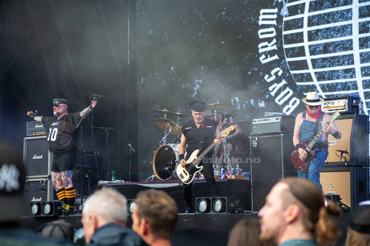 Turbonegro, Odderøya, Kristiansand. Foto: Ann Cathrin Valle Bjelkåsen