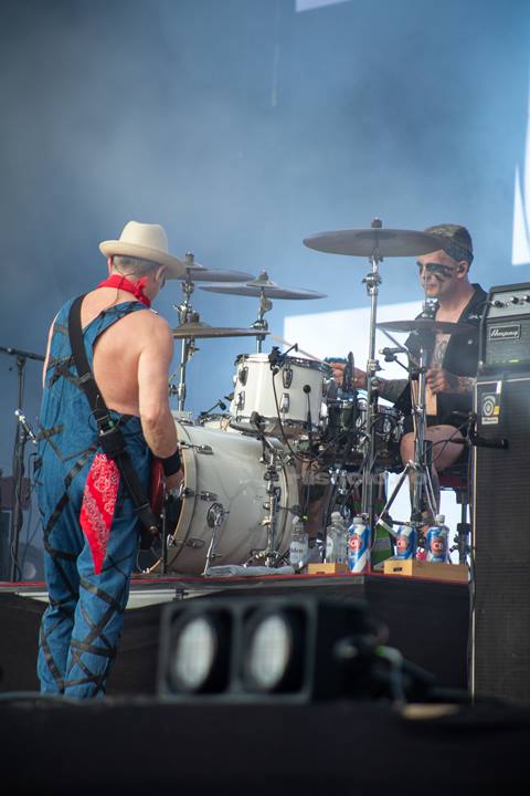 Turbonegro, Odderøya, Kristiansand. Foto: Ann Cathrin Valle Bjelkåsen
