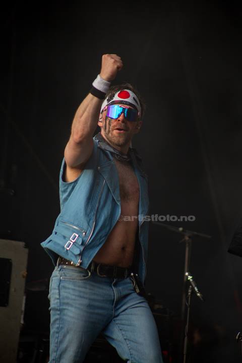 Turbonegro, Odderøya, Kristiansand. Foto: Ann Cathrin Valle Bjelkåsen
