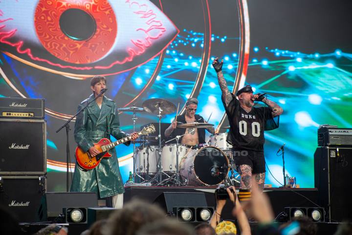 Turbonegro, Odderøya, Kristiansand. Foto: Ann Cathrin Valle Bjelkåsen