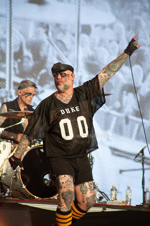 Turbonegro, Odderøya, Kristiansand. Foto: Ann Cathrin Valle Bjelkåsen