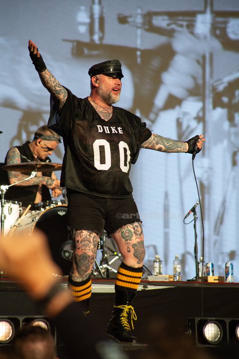 Turbonegro, Odderøya, Kristiansand. Foto: Ann Cathrin Valle Bjelkåsen