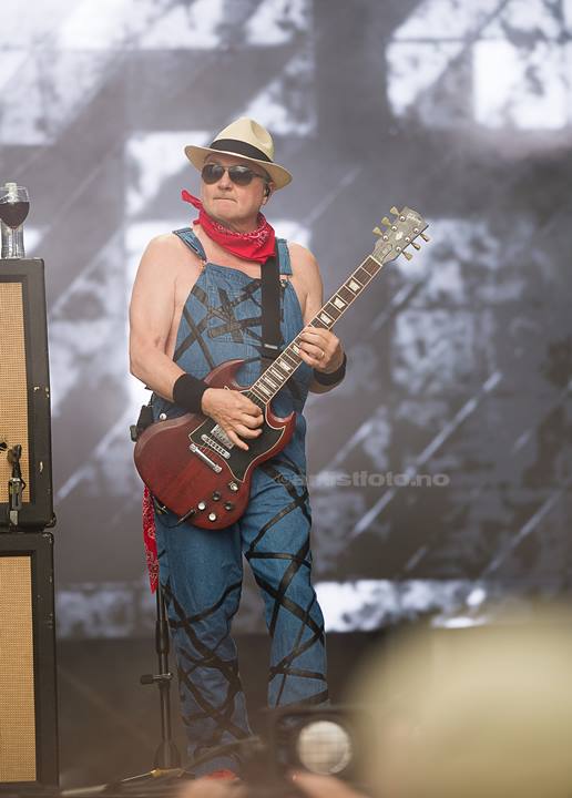 Turbonegro, Odderøya, Kristiansand. Foto: Svein Erik Nomeland