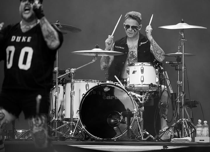 Turbonegro, Odderøya, Kristiansand. Foto: Svein Erik Nomeland