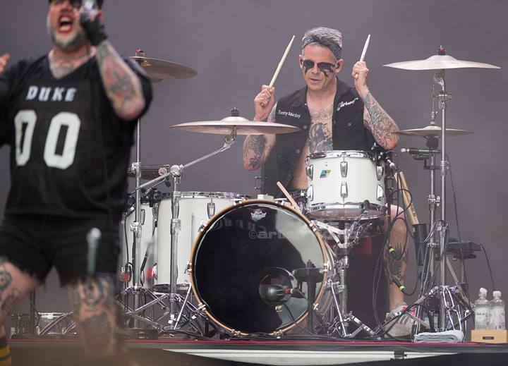 Turbonegro, Odderøya, Kristiansand. Foto: Svein Erik Nomeland