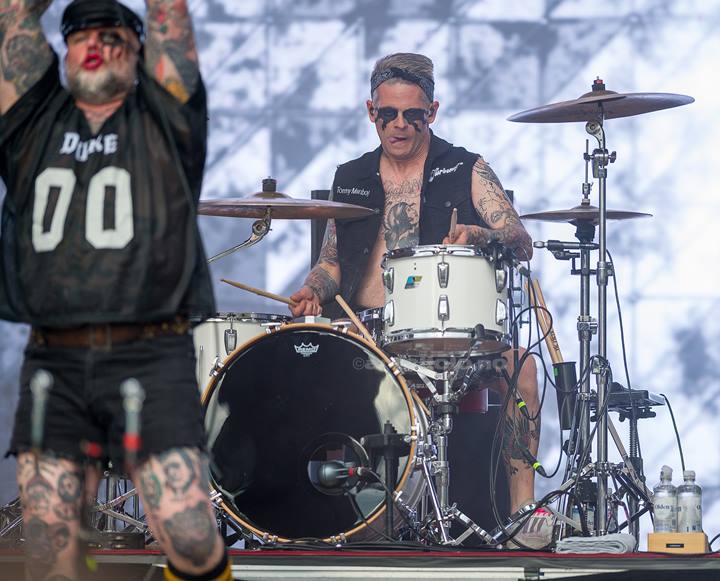 Turbonegro, Odderøya, Kristiansand. Foto: Svein Erik Nomeland