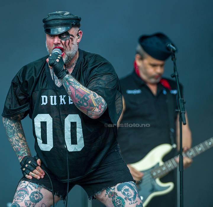 Turbonegro, Odderøya, Kristiansand. Foto: Svein Erik Nomeland