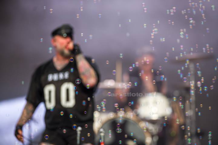 Turbonegro, Odderøya, Kristiansand. Foto: Svein Erik Nomeland