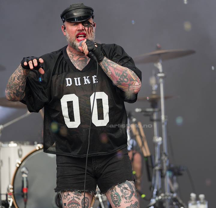 Turbonegro, Odderøya, Kristiansand. Foto: Svein Erik Nomeland