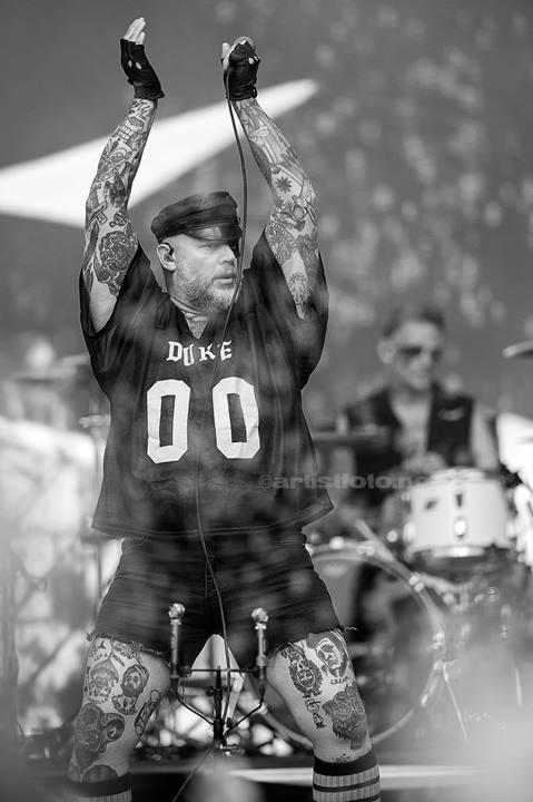 Turbonegro, Odderøya, Kristiansand. Foto: Svein Erik Nomeland