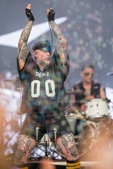 Turbonegro, Odderøya, Kristiansand. Foto: Svein Erik Nomeland