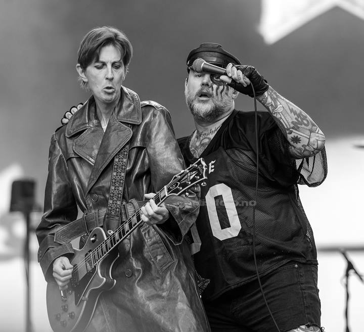 Turbonegro, Odderøya, Kristiansand. Foto: Svein Erik Nomeland