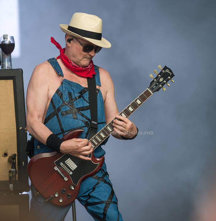 Turbonegro, Odderøya, Kristiansand. Foto: Svein Erik Nomeland