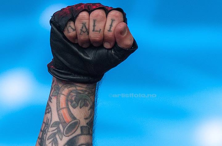 Turbonegro, Odderøya, Kristiansand. Foto: Svein Erik Nomeland