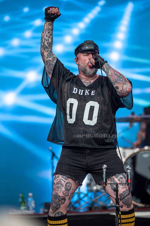 Turbonegro, Odderøya, Kristiansand. Foto: Svein Erik Nomeland