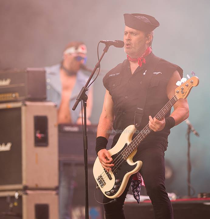 Turbonegro, Odderøya, Kristiansand. Foto: Svein Erik Nomeland
