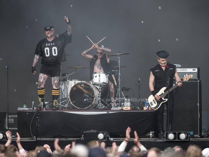 Turbonegro, Odderøya, Kristiansand. Foto: Svein Erik Nomeland