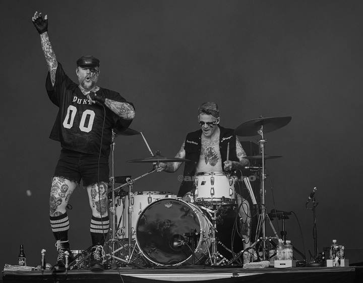 Turbonegro, Odderøya, Kristiansand. Foto: Svein Erik Nomeland