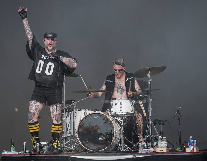 Turbonegro, Odderøya, Kristiansand. Foto: Svein Erik Nomeland