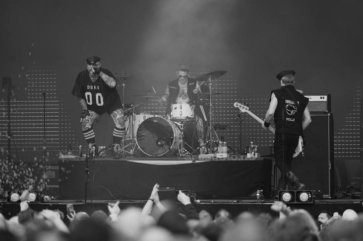 Turbonegro, Odderøya, Kristiansand. Foto: Svein Erik Nomeland