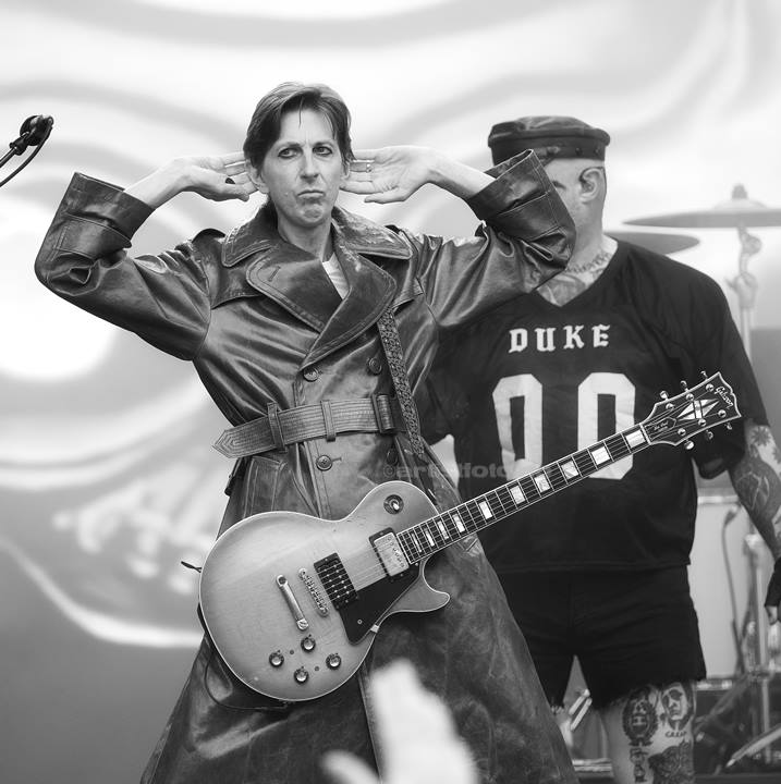 Turbonegro, Odderøya, Kristiansand. Foto: Svein Erik Nomeland