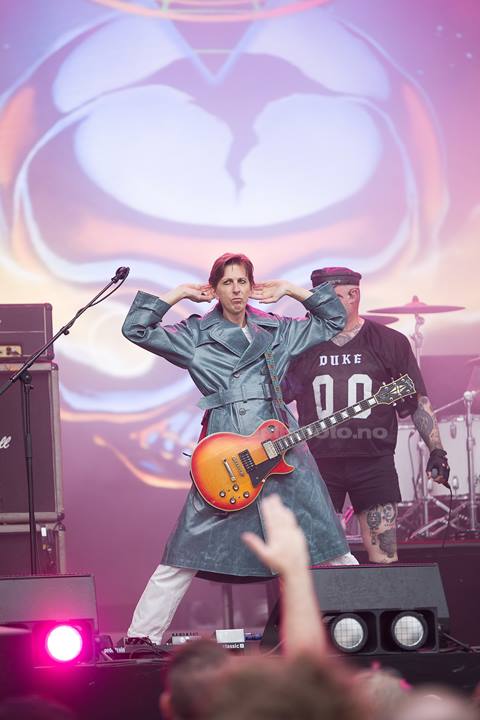 Turbonegro, Odderøya, Kristiansand. Foto: Svein Erik Nomeland