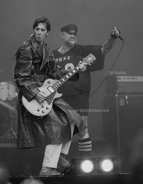 Turbonegro, Odderøya, Kristiansand. Foto: Svein Erik Nomeland