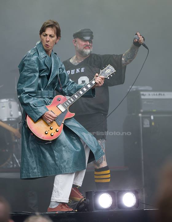Turbonegro, Odderøya, Kristiansand. Foto: Svein Erik Nomeland