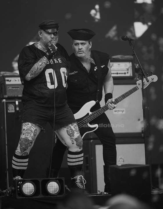 Turbonegro, Odderøya, Kristiansand. Foto: Svein Erik Nomeland