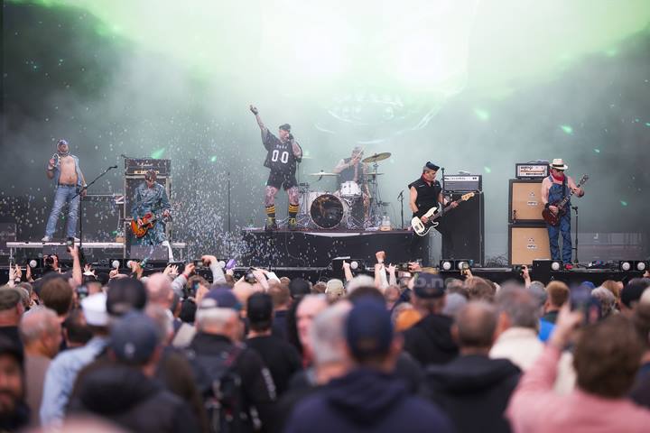Turbonegro, Odderøya, Kristiansand. Foto: Svein Erik Nomeland