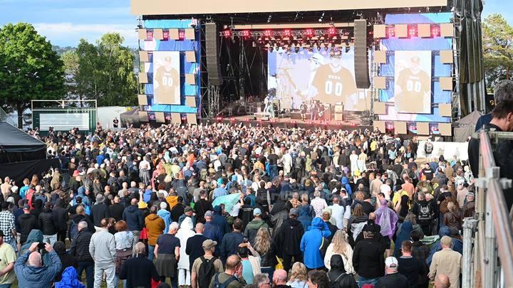 Turbonegro, Odderøya, Kristiansand. Foto: Svein Erik Nomeland
