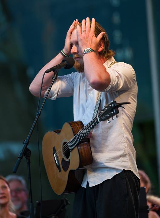 Erlend Robstad med KSO, Bredalsholmen, Kristiansand. Foto: Svein Erik Nomeland